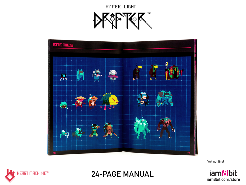 Hyper Light Drifter kirja 2