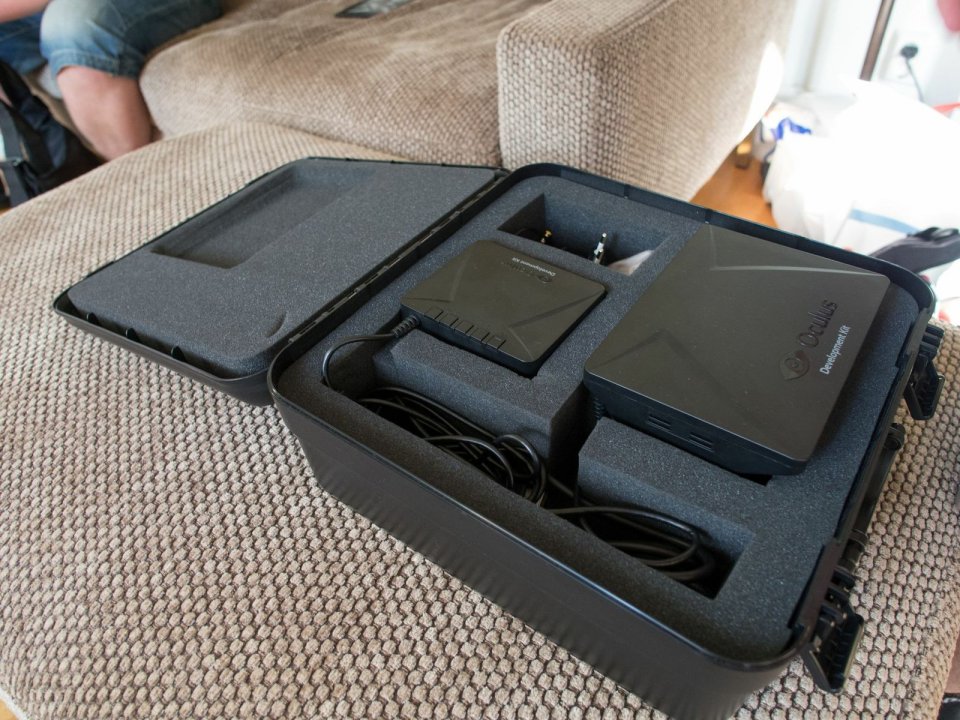 Oclulus Riftin toimituslaatikko