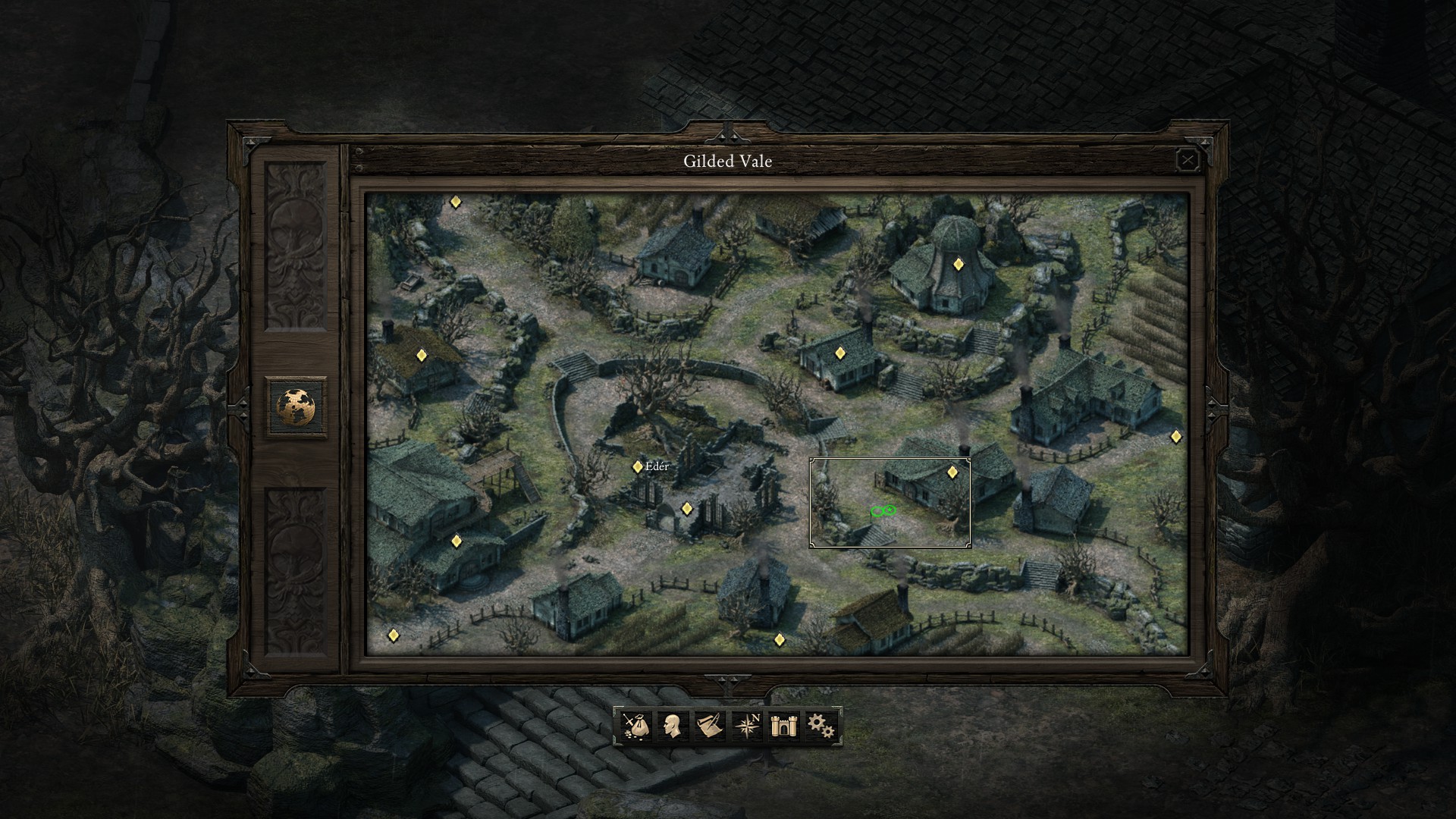 Pillars of Eternity: Kartta