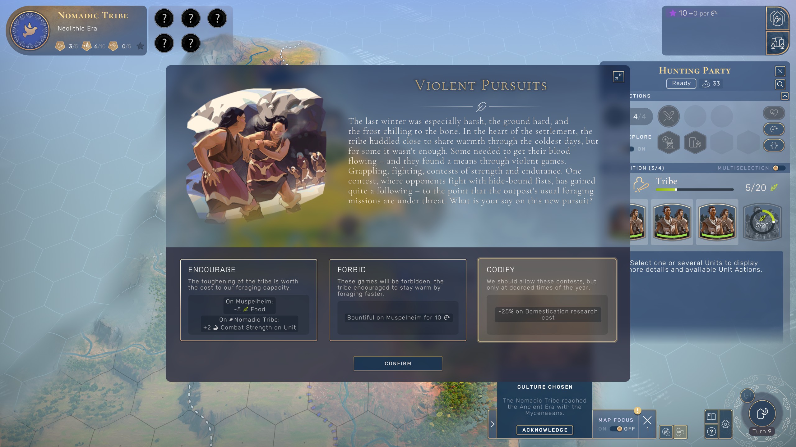 Humankind: yhteiskunta vaatii selvittelyä