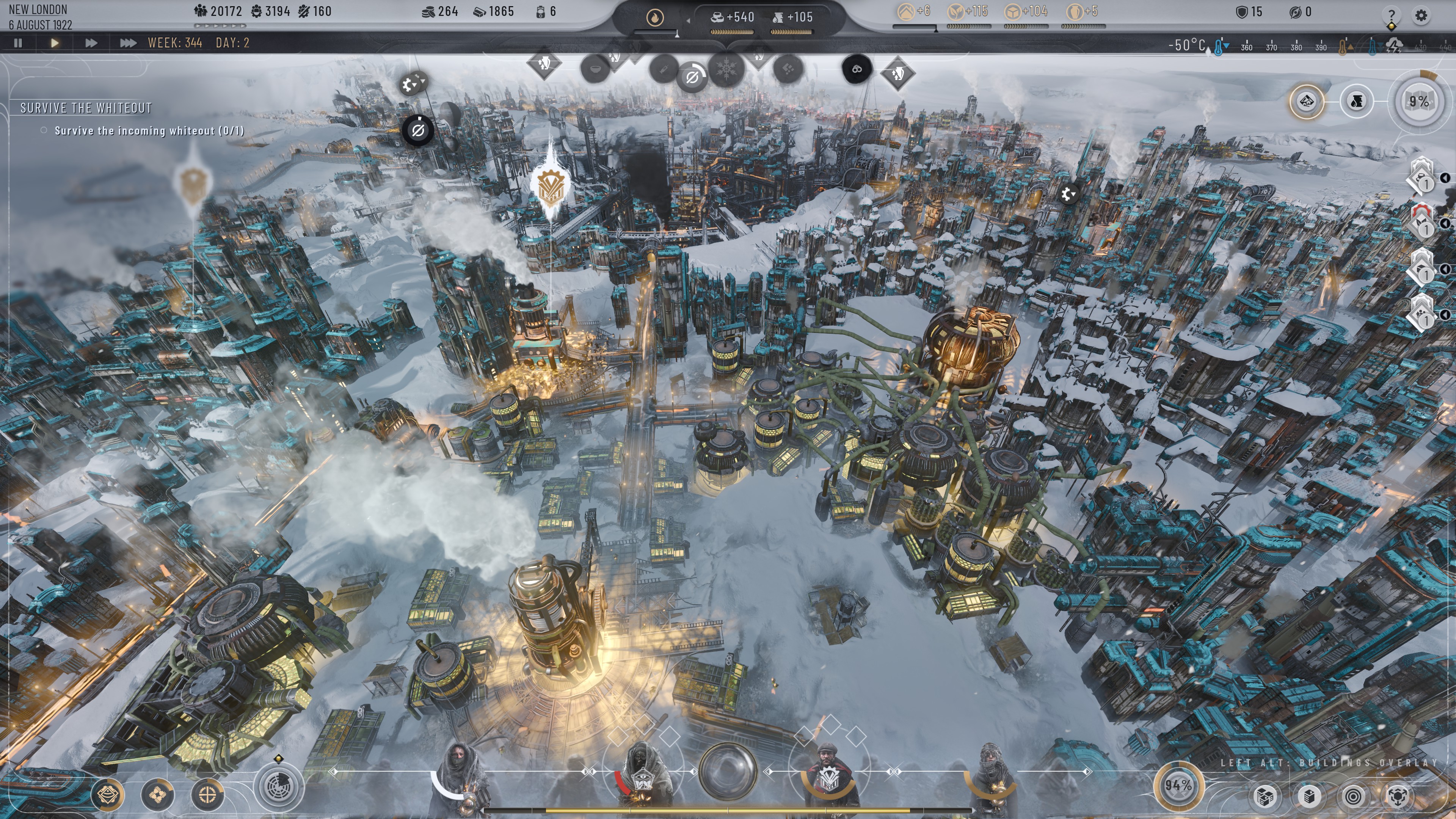 Frostpunk 2 Growing City