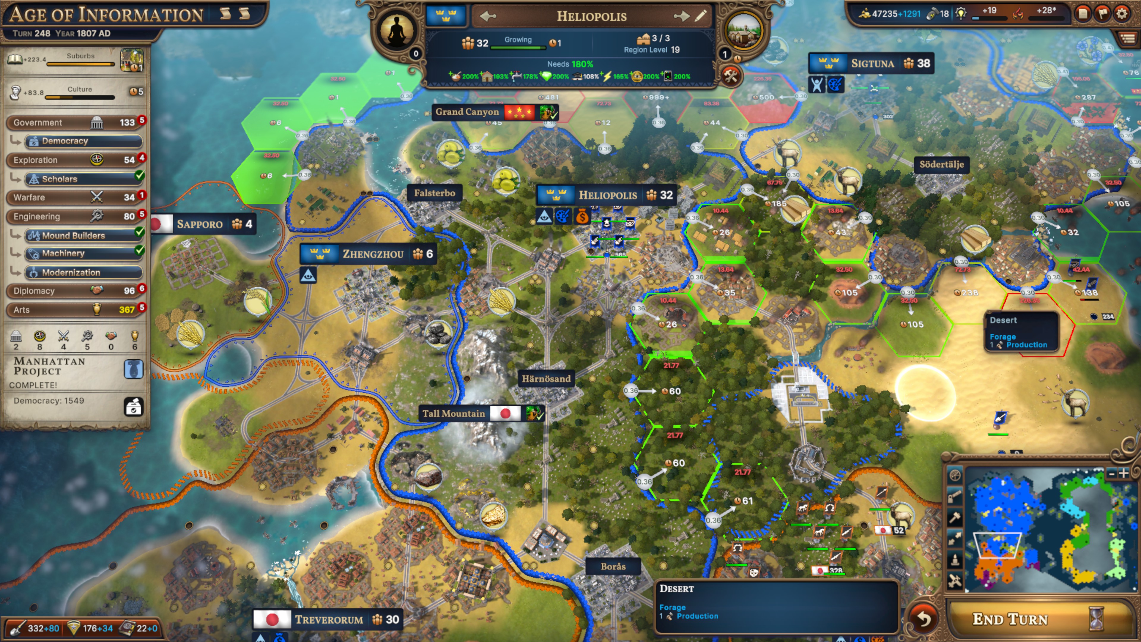 Millennia Landscape