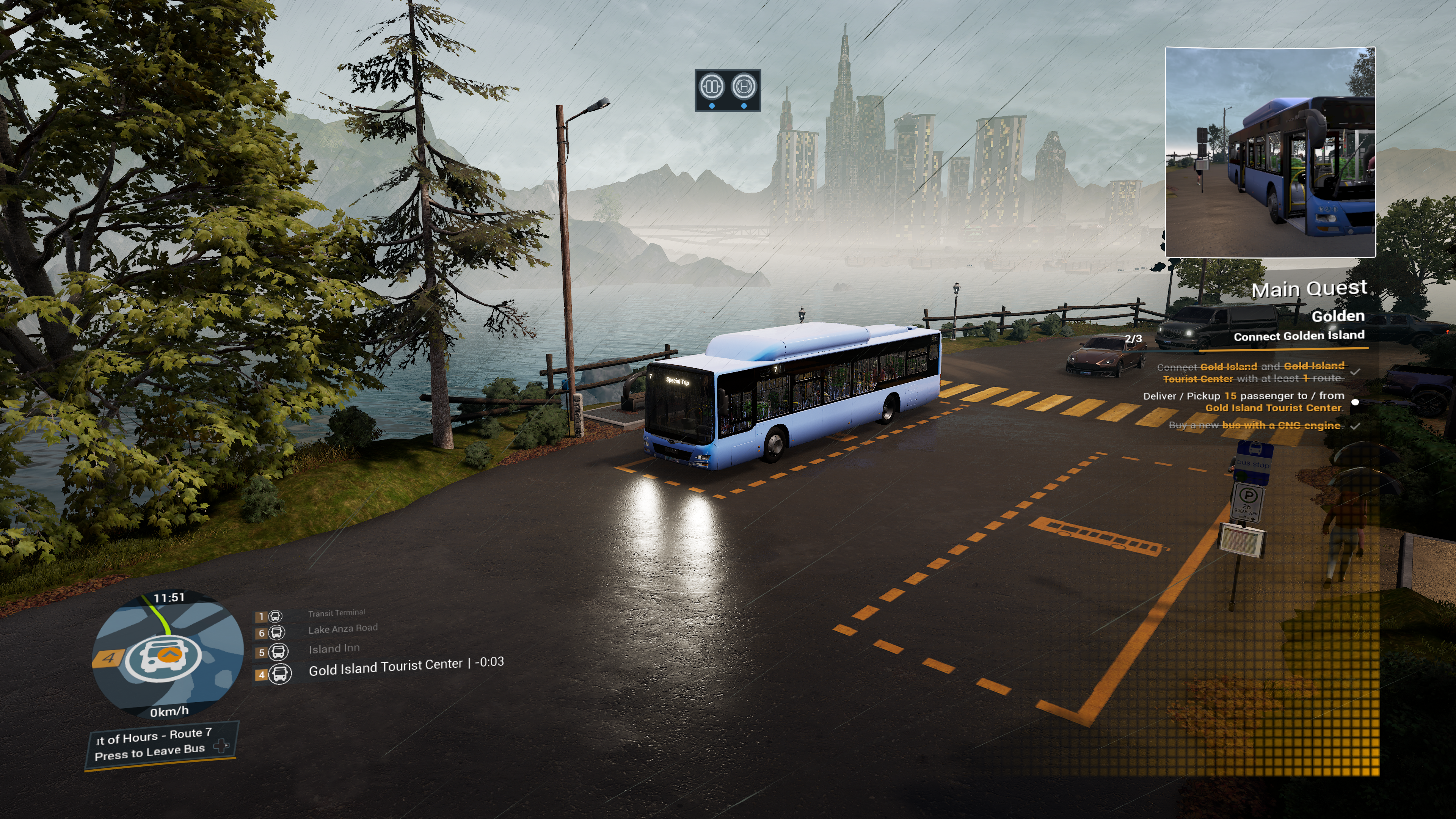 Bus Simulator 21: Maisemapysäkki