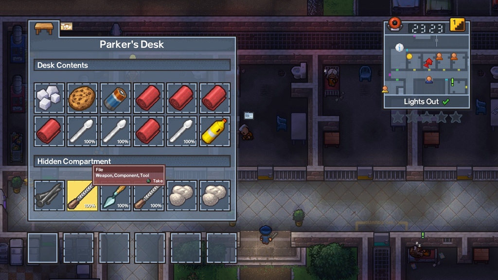 The Escapists 2: Kätkö