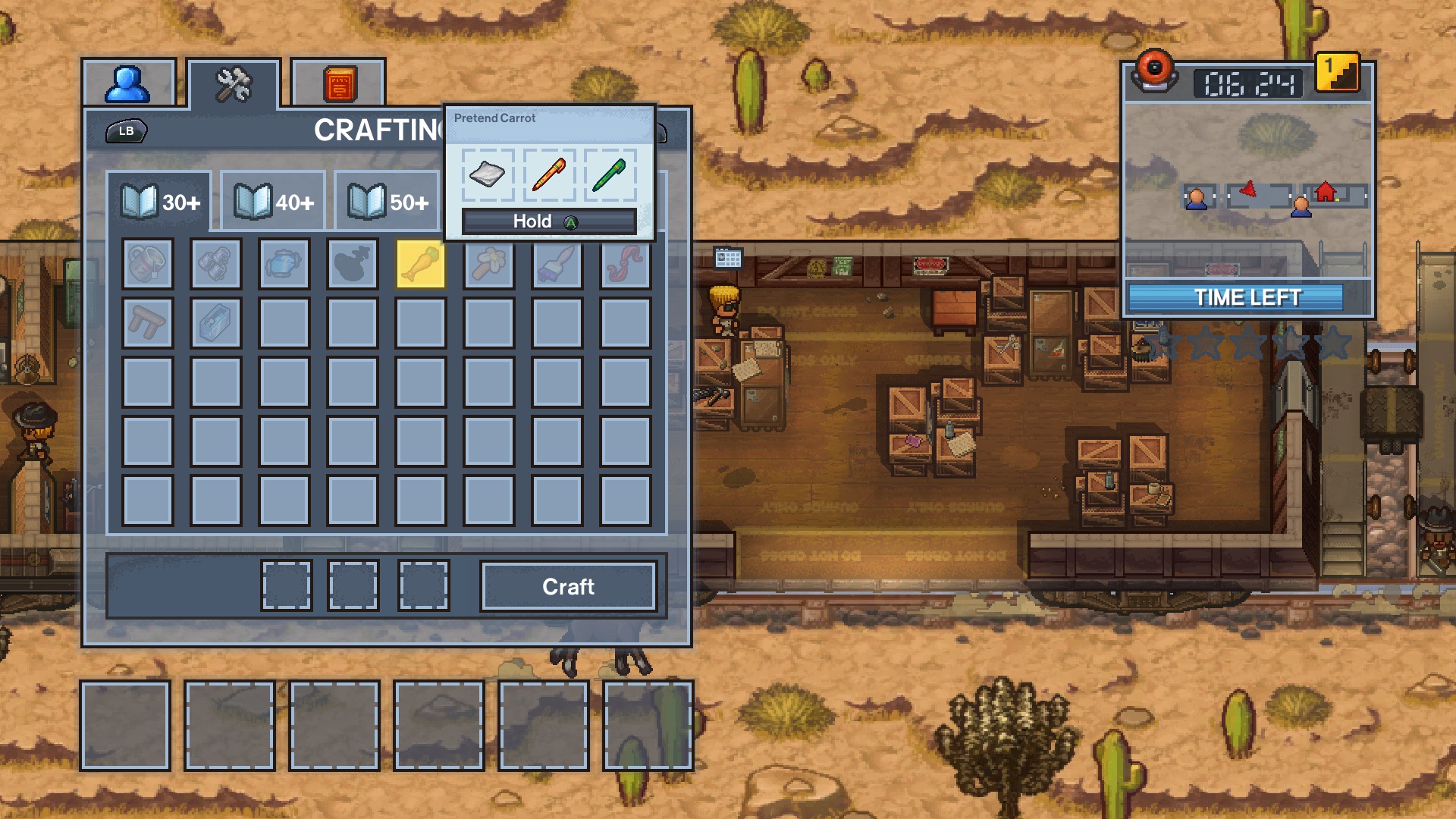 The Escapists 2: Pako raiteilla