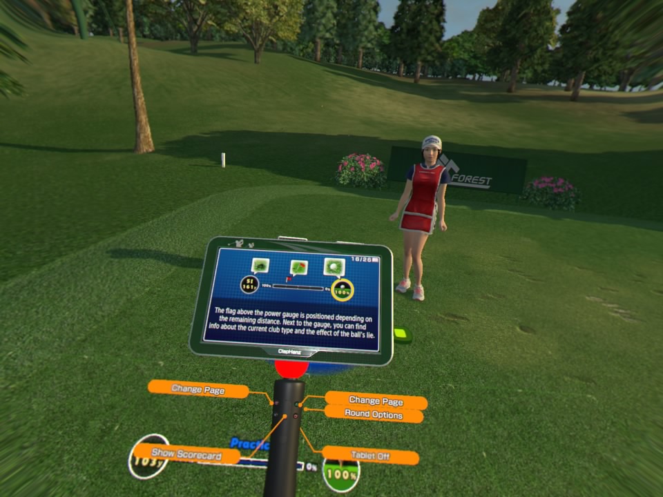 Everybody's Golf VR - Aputabletti