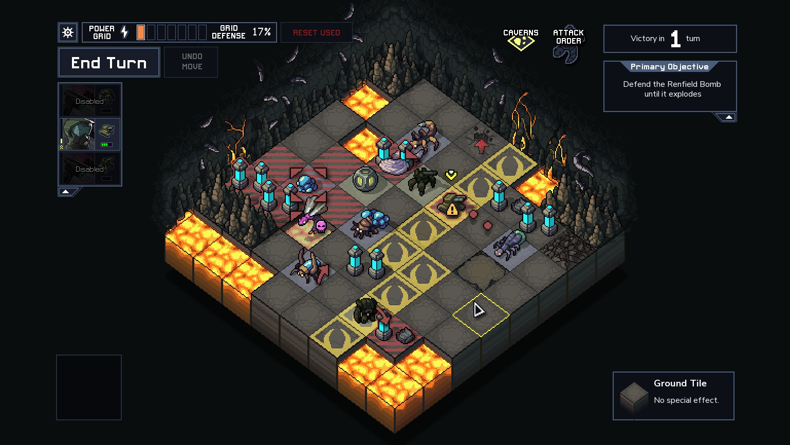 Into the Breach: Pesässä