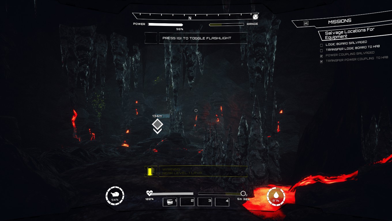 JCB Pioneer: Mars: Luola