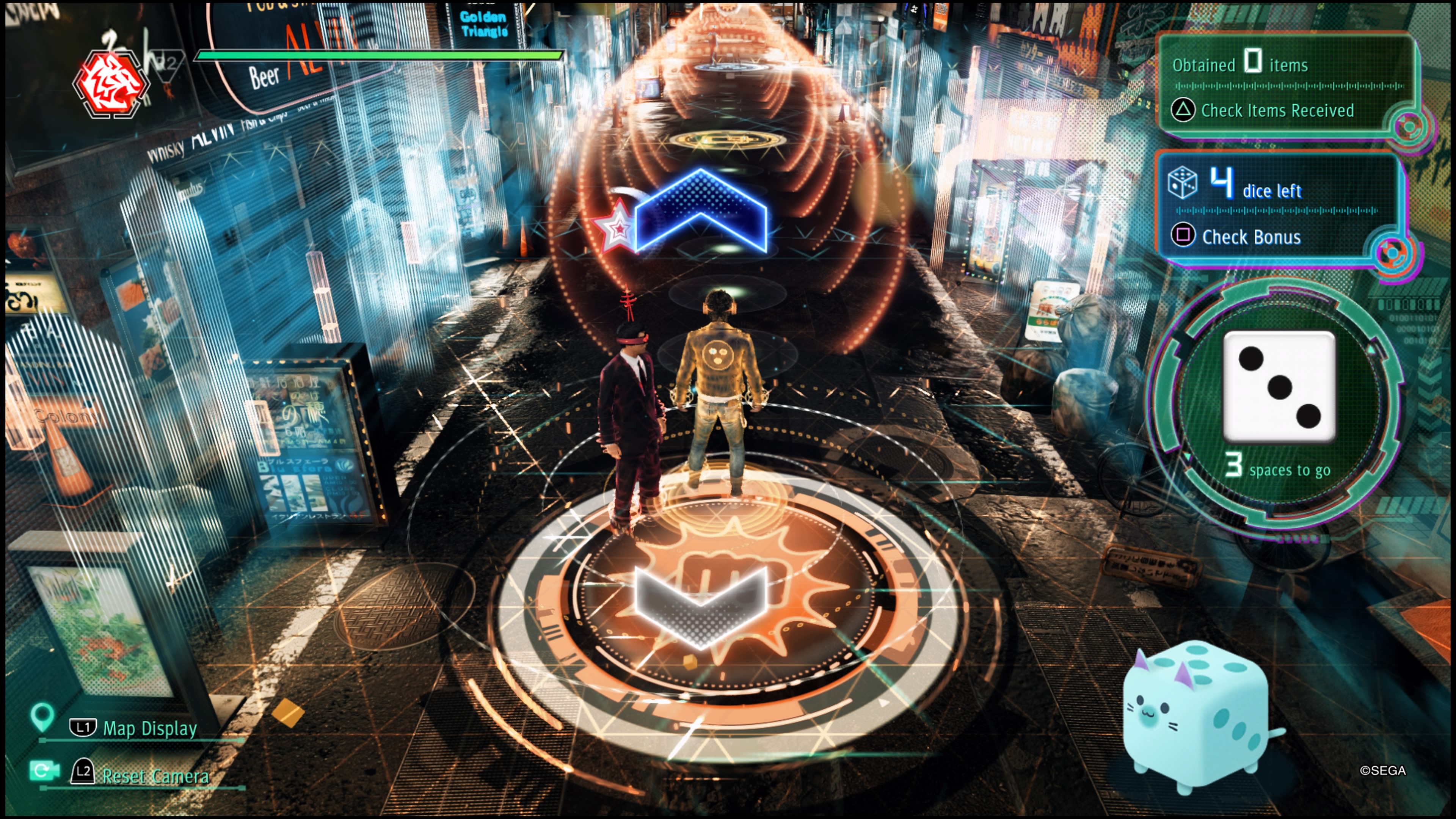 Judgment - VR-lautapeli käynnissä