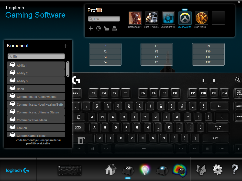 Logitech gaming software