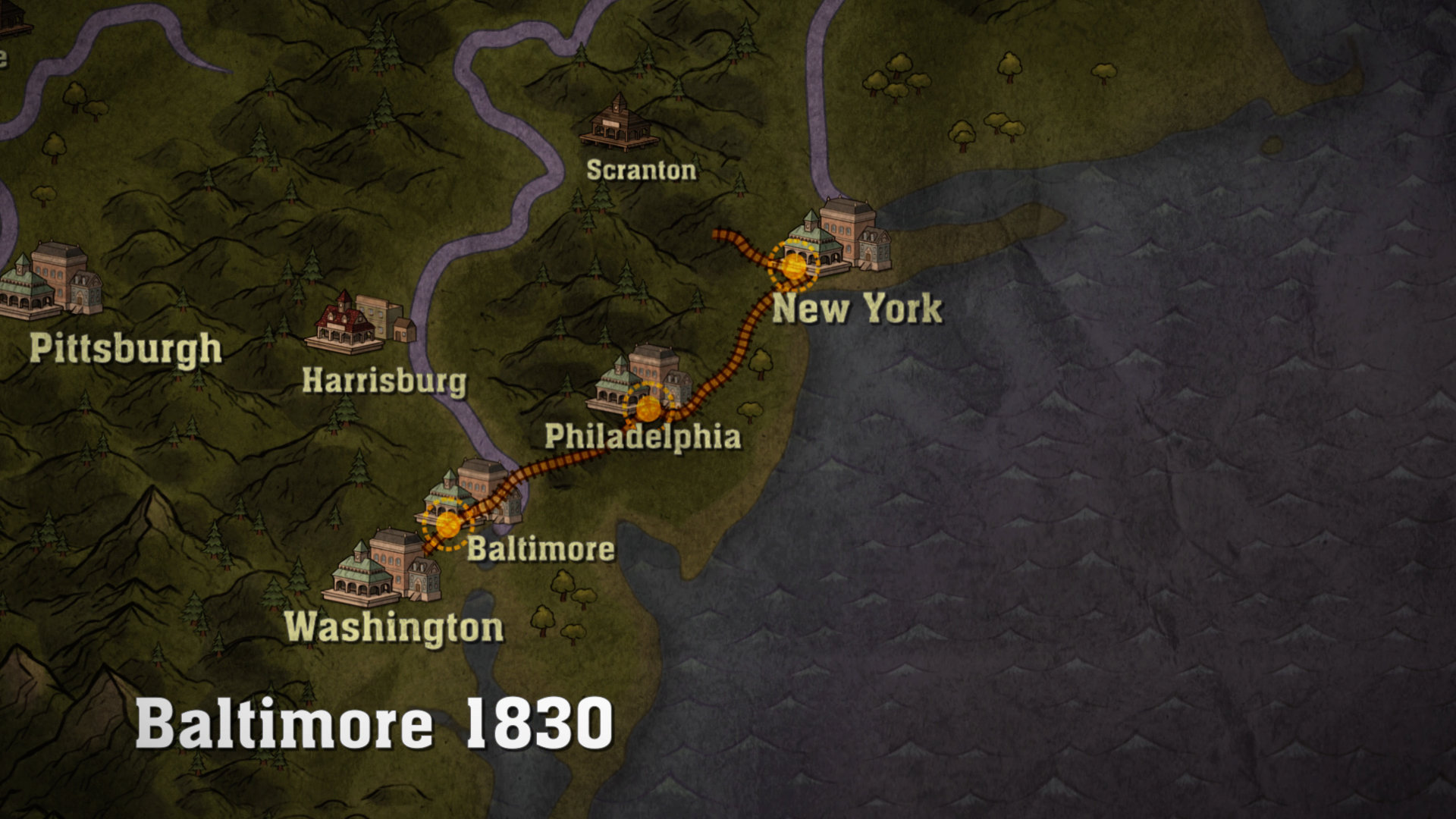 Railway Empire: Historiaa