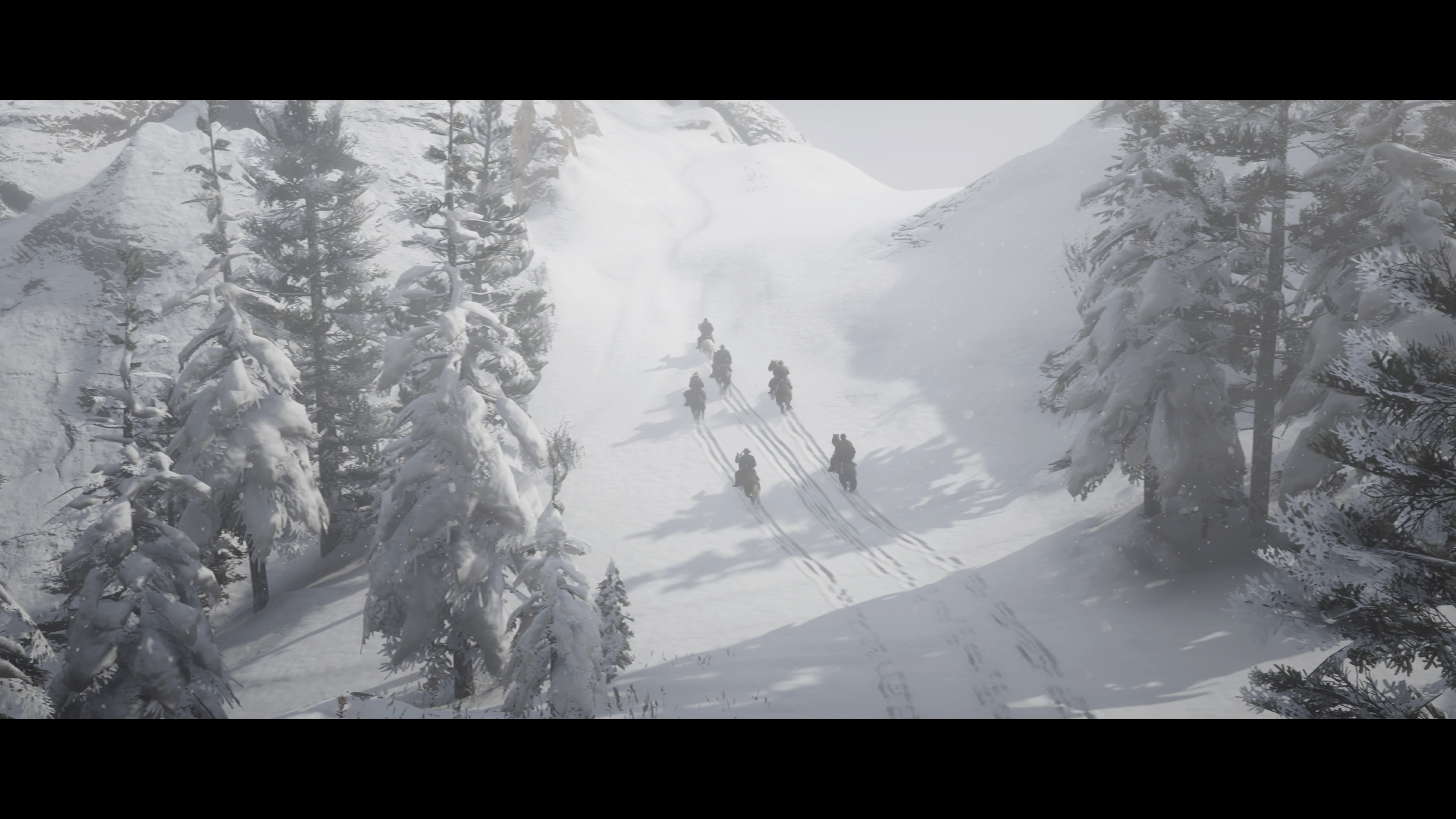 Red Dead Redemption 2 - Kuusi ratsastajaa jättää jälkensä lumeen