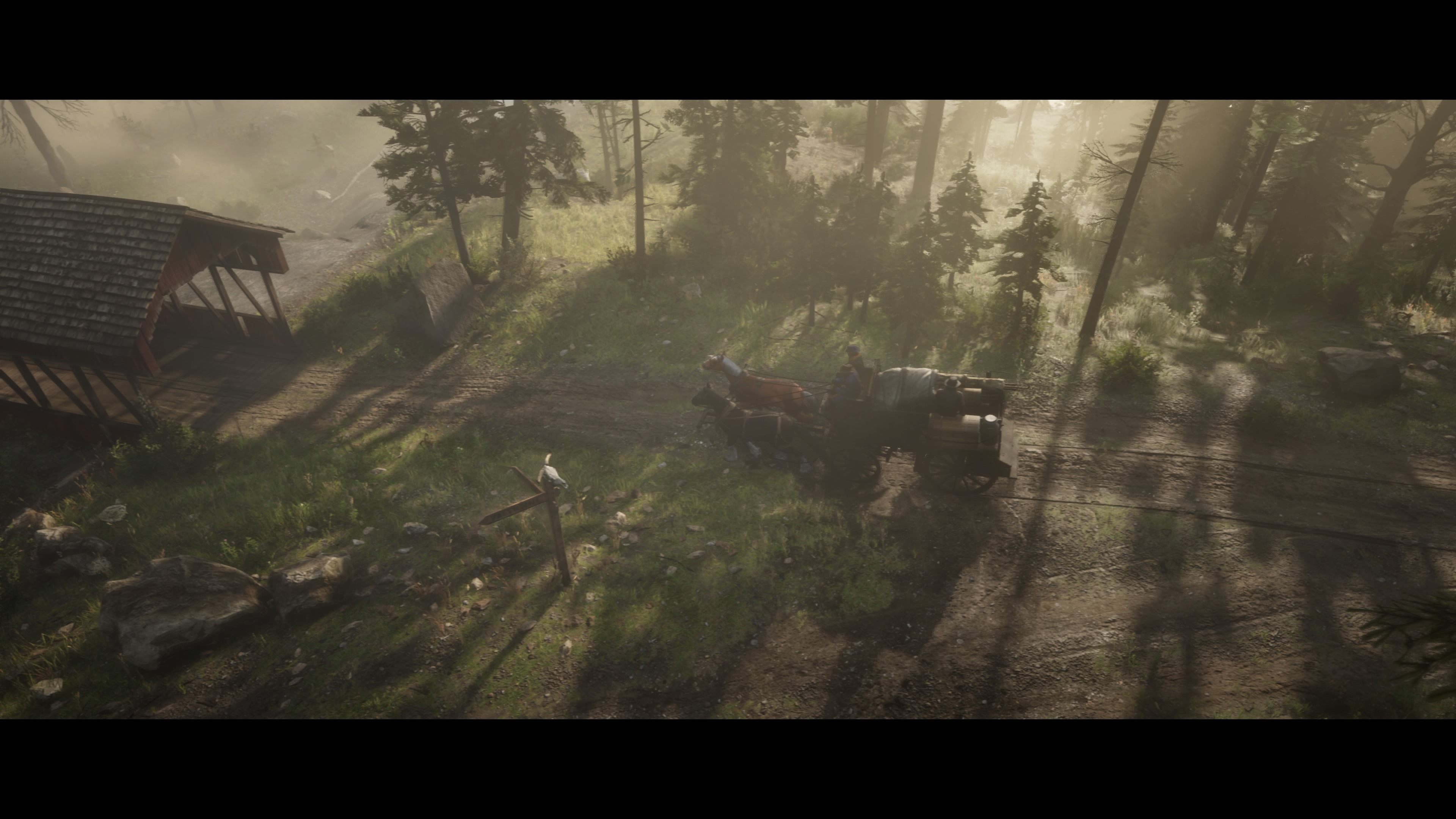 Red Dead Redemption 2 - Vankkurit ja katettu silta