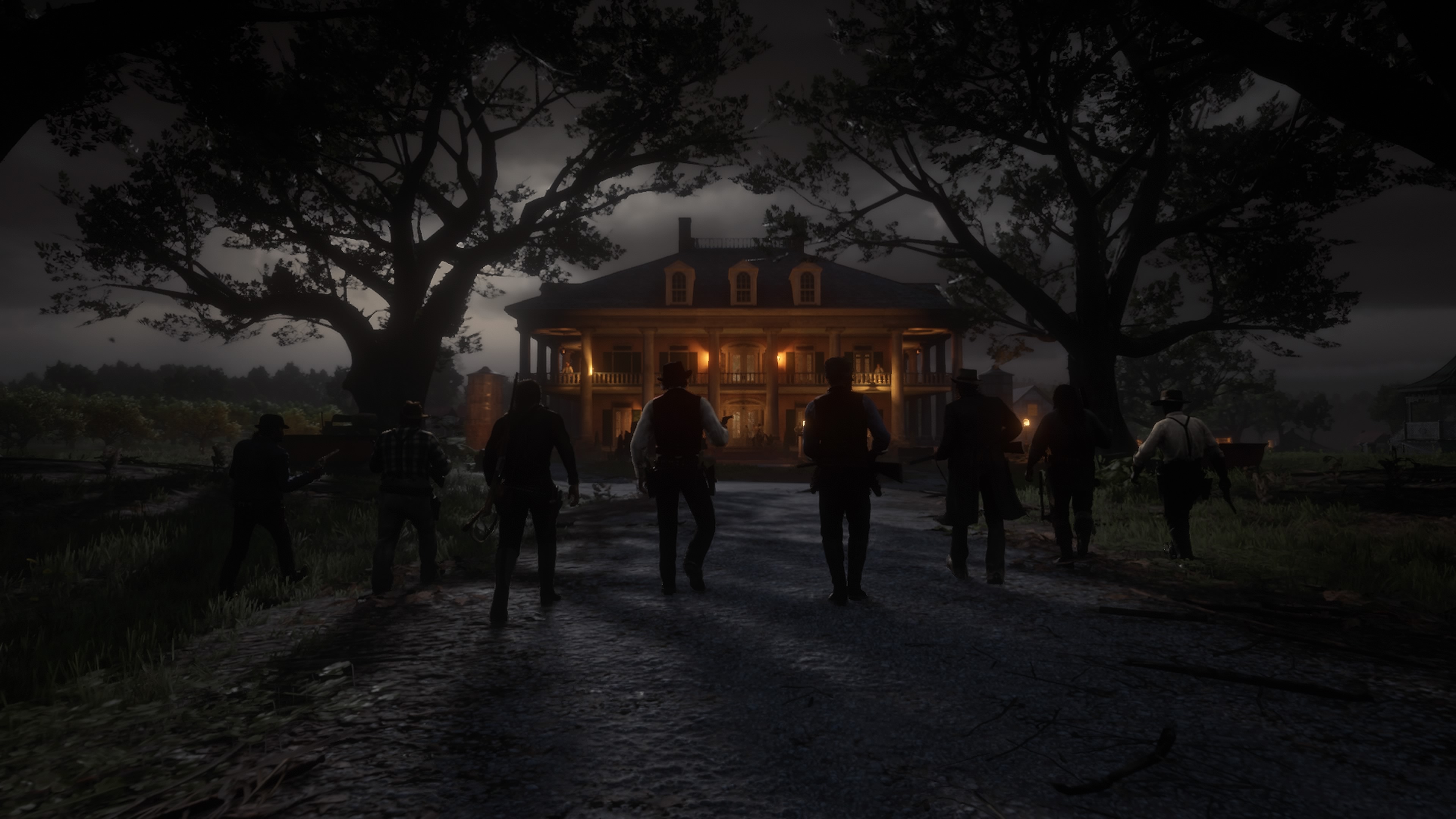 Red Dead Redemption 2 - Hurja joukko saapuu maatilalle