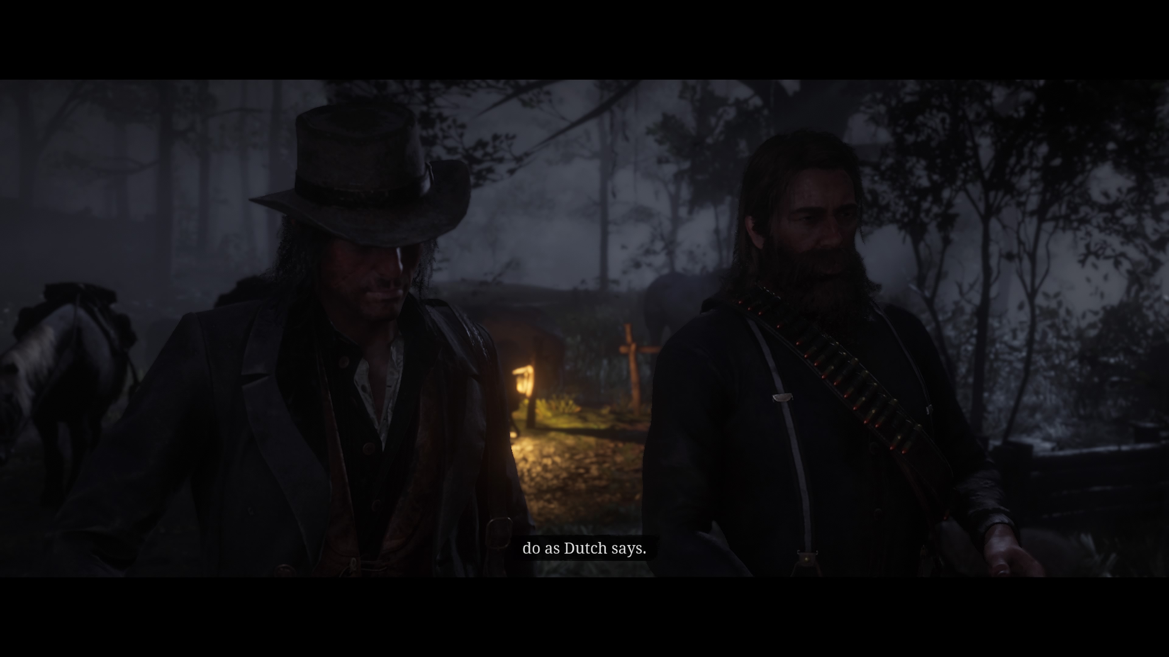 Red Dead Redemption 2 - Arthur antaa isällisiä neuvoja Johnille