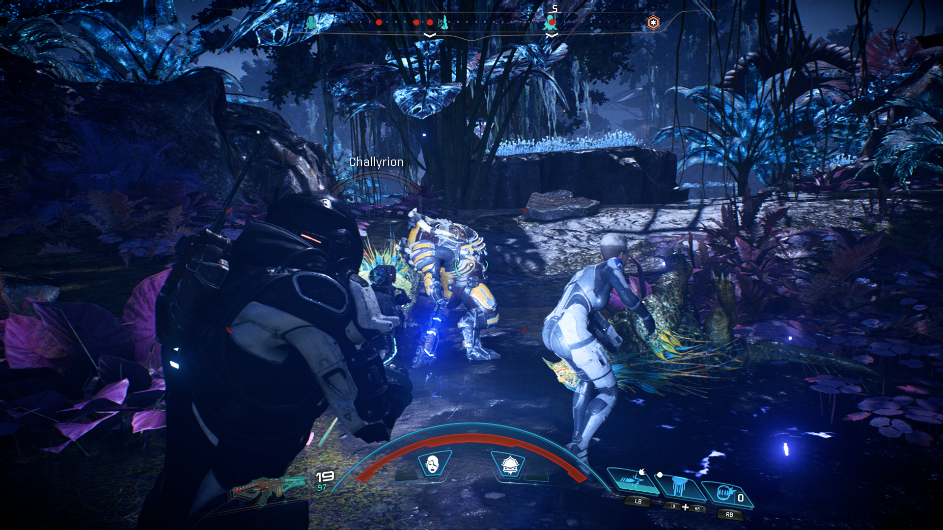 Mass Effect: Andromeda - Taistelu