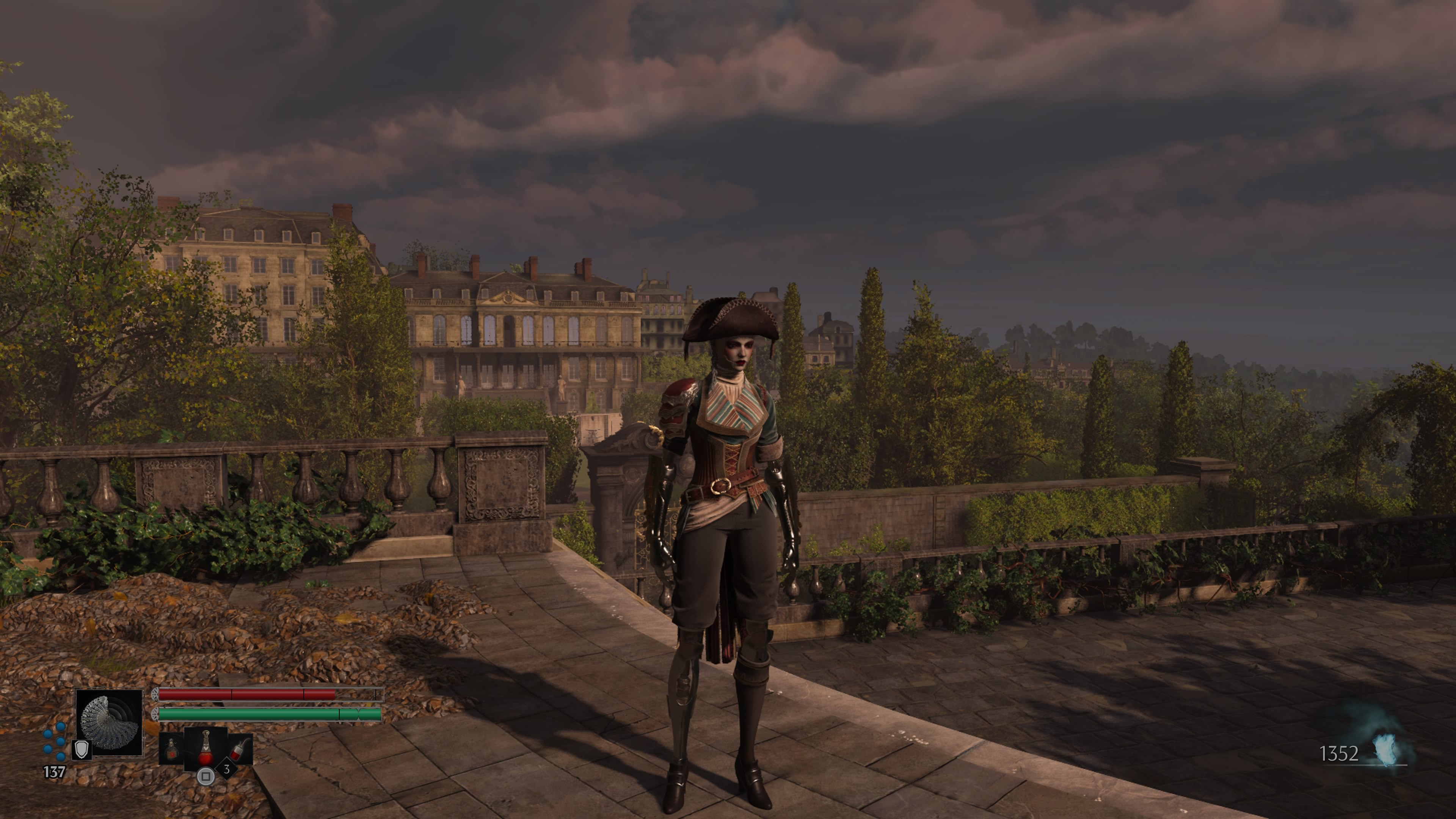 Steelrising - Aegis ja linna taustalla