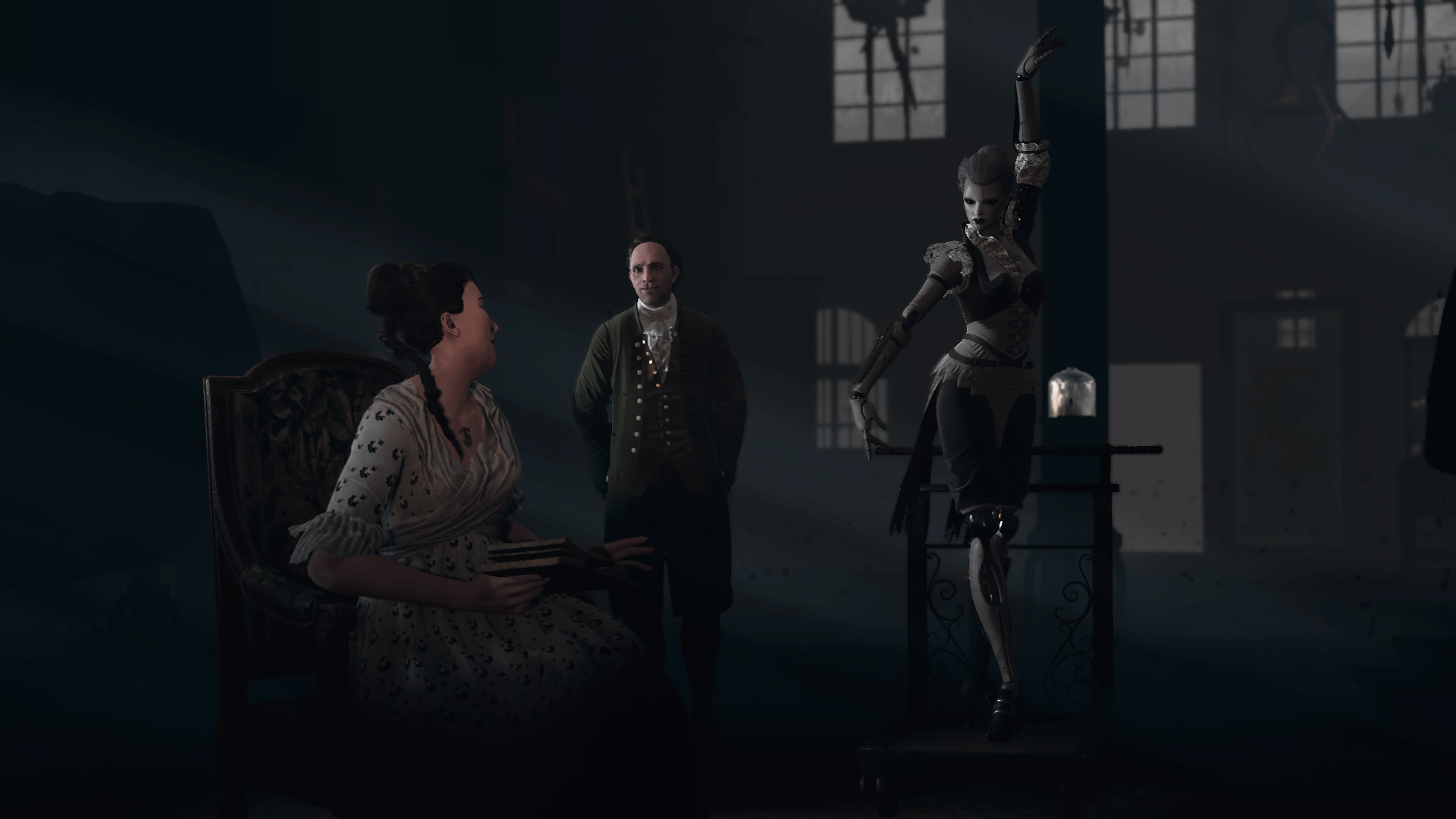 Steelrising - M. Vaucanson lahjoittaa mekaanisen tanssijan tyttärelleen