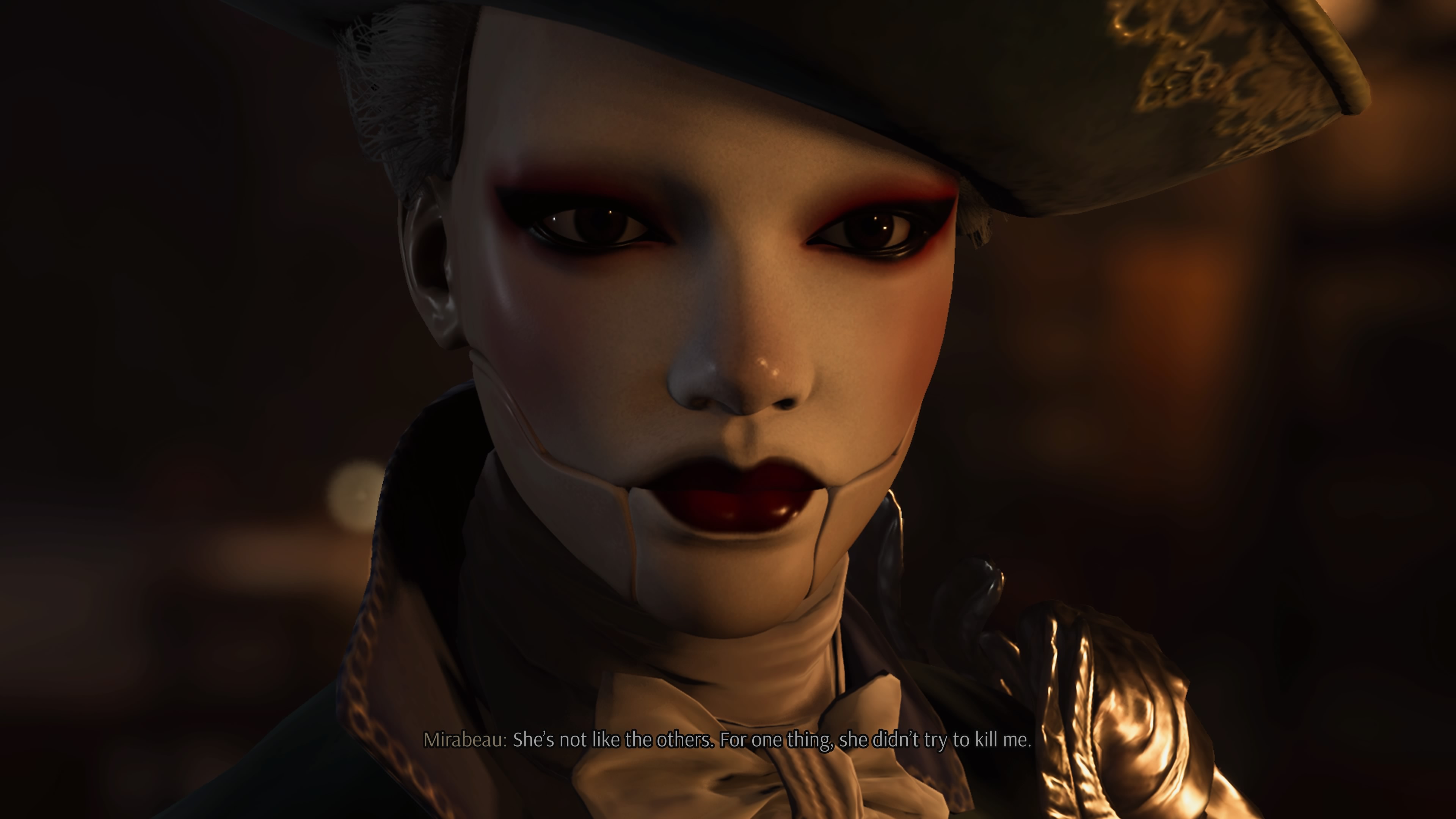 Steelrising - Aegis extreme closeup