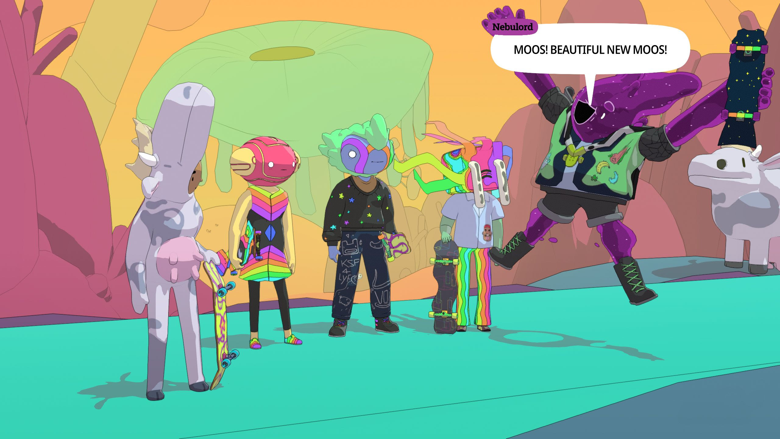 OlliOlli World: Void Riders: ammumista radalla