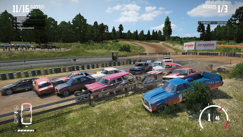 Wreckfest: Mutkarytinät