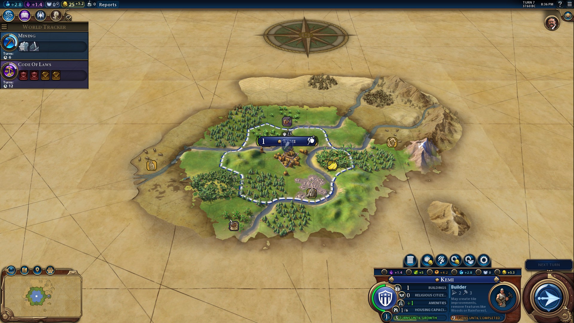 Civilization VI: Kaupunki