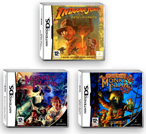 Seikkailupelejä DS:llä