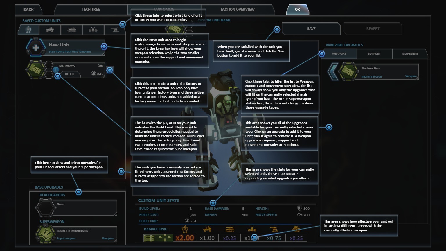 Forged Battalion: Yksiköiden luonti