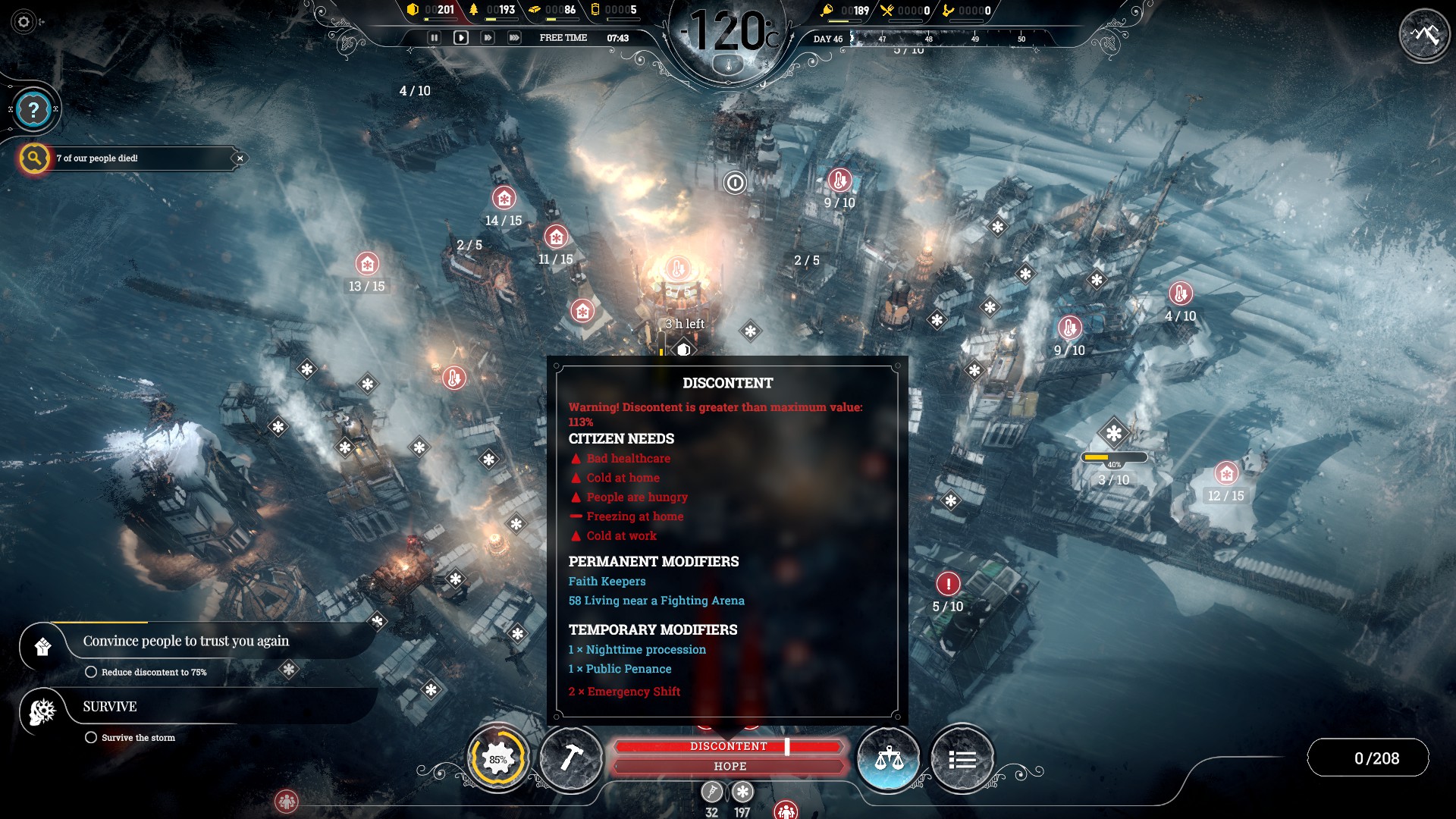 Frostpunk: pikkupakkanen