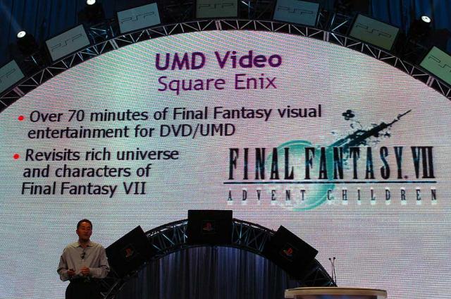 Final Fantasy VII: Advent Children UMD-formaattiin