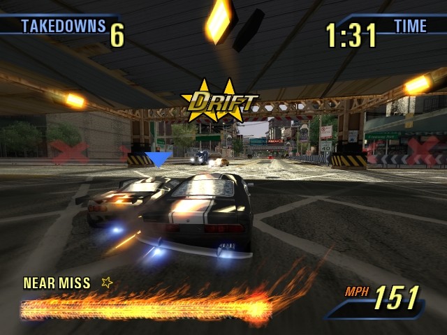 Uusia kuvia Burnout 3: Takedownista
