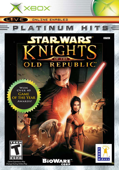 Star Wars: KOTOR platinaan