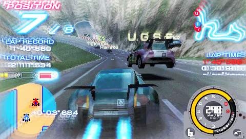 PSP:n Ridge Racer kultaan Jenkeissä