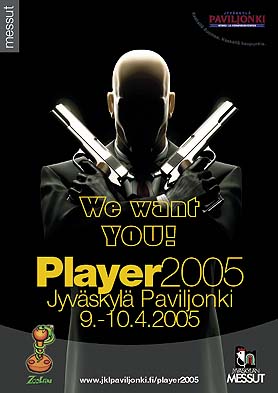 Player 2005 -pelimessut Jyväskylässä 9.-10.4.2005