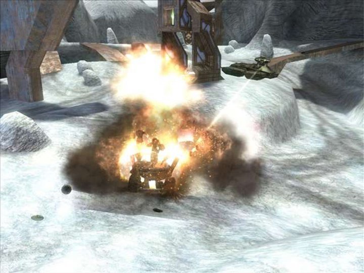 Halo 2:n Containment-moninpelikartta kolmiulotteisena