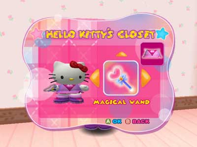 Hello Kitty rynnistää GameCubelle