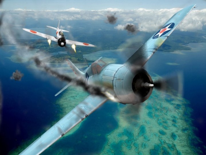 Codemastersilta WW2-ilmasotaa: Heroes of the Pacific