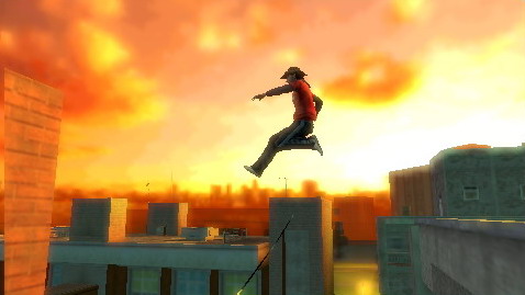 Parkour-peli PSP:lle