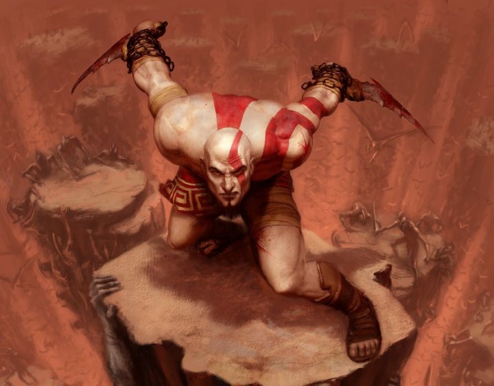 God of War valkokankaalle