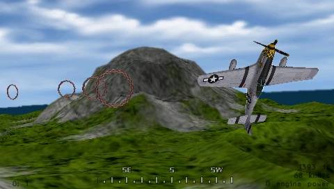 PSP:lle lentosimu