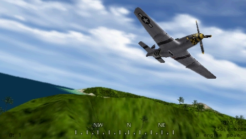 PSP:lle lentosimu