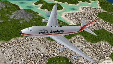 PSP:lle lentosimu
