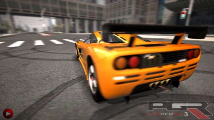 Ensimmäinen 3D-kuva Project Gotham Racing 3:sta