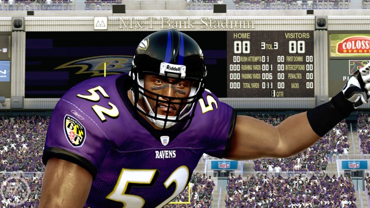 X05: Madden NFL 06 -kuvia Xbox 360:ltä