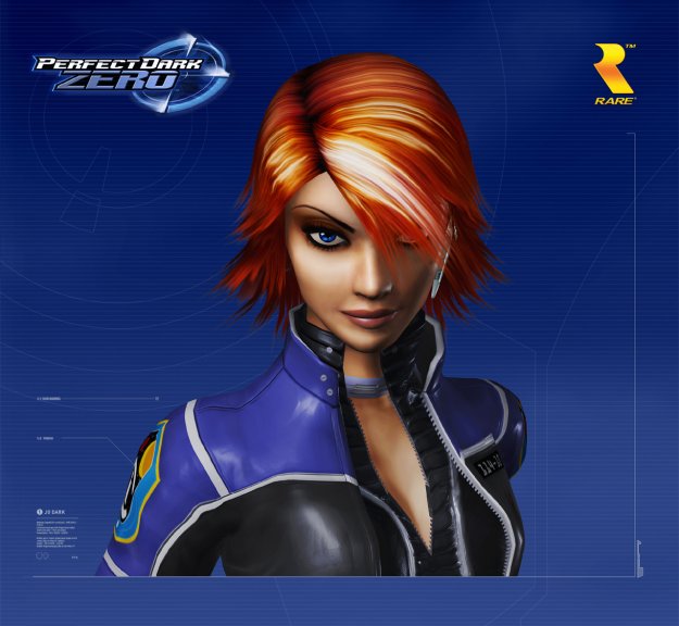 Kuvia Perfect Dark Zerosta ja Joannasta