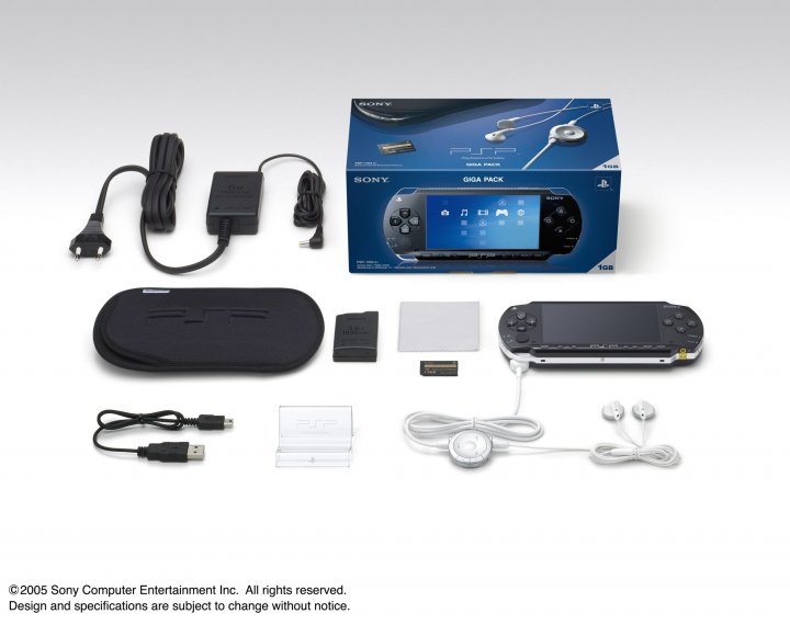 PSP Giga Pack marraskuussa