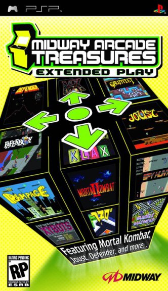 Midwayn arcade-aarteet PSP:lle
