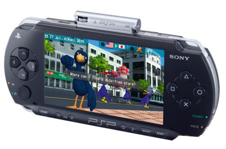 PSP:n TalkMan-tulkkiohjelmasta Euro-versio