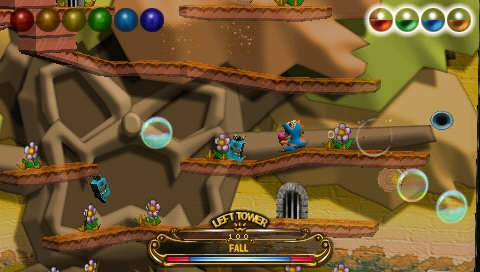 Bubble Bobble Evolution PSP:lle maaliskuussa