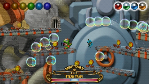 Bubble Bobble Evolution PSP:lle maaliskuussa